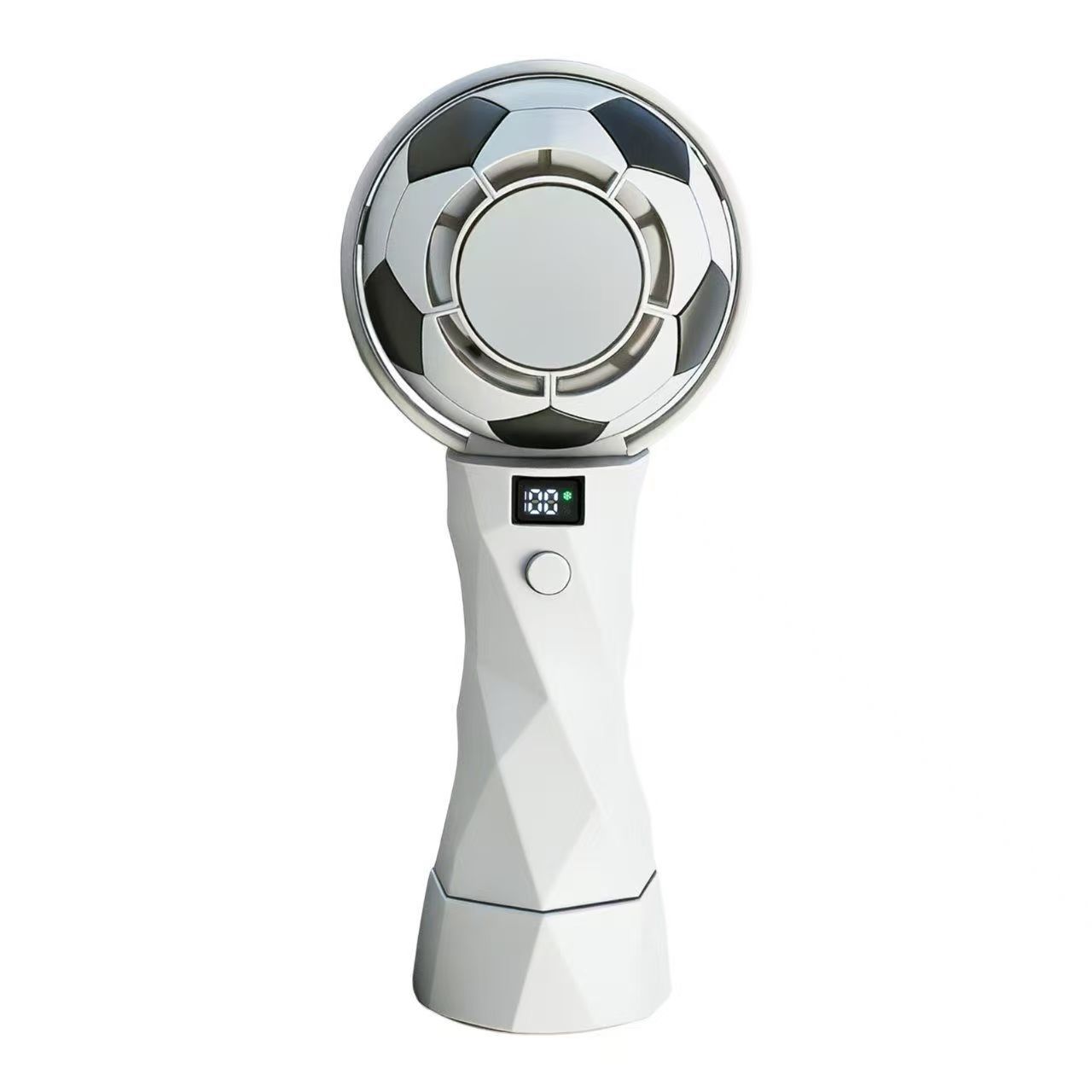 2026 Football Handheld Fan Cooling Turbo Portable Wearable Neck High-Speed Cold Compress Charging Fan