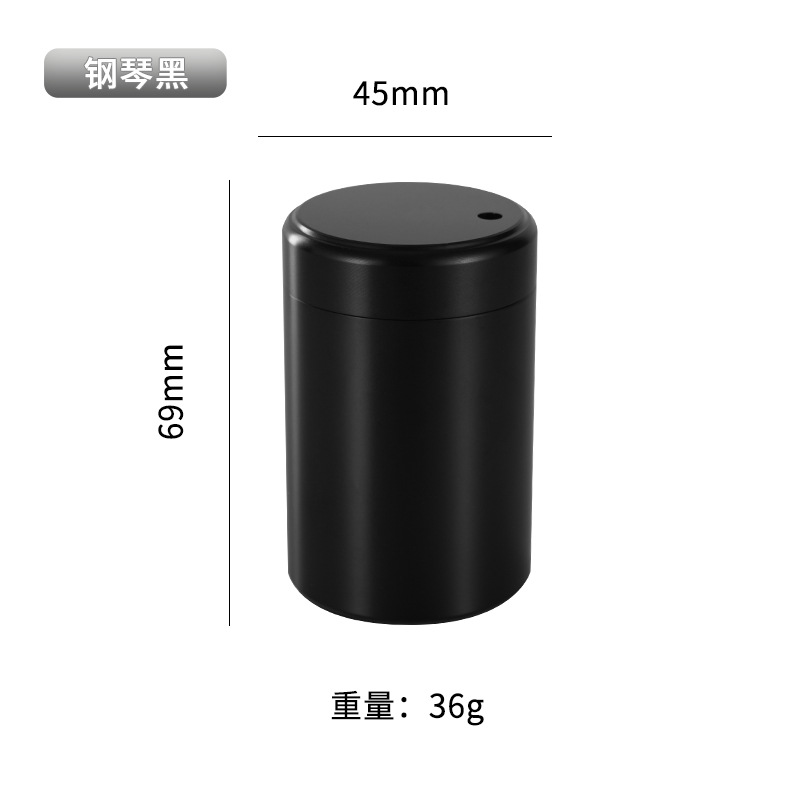 New Toothpick Holder Wind Toothpick Can Hotel Restaurant Aluminum Titanium Alloy Portable Toothpick Barrel