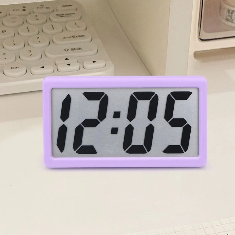Living room clock simple electronic clock large font student special electronic clock children LCD silent desk clock