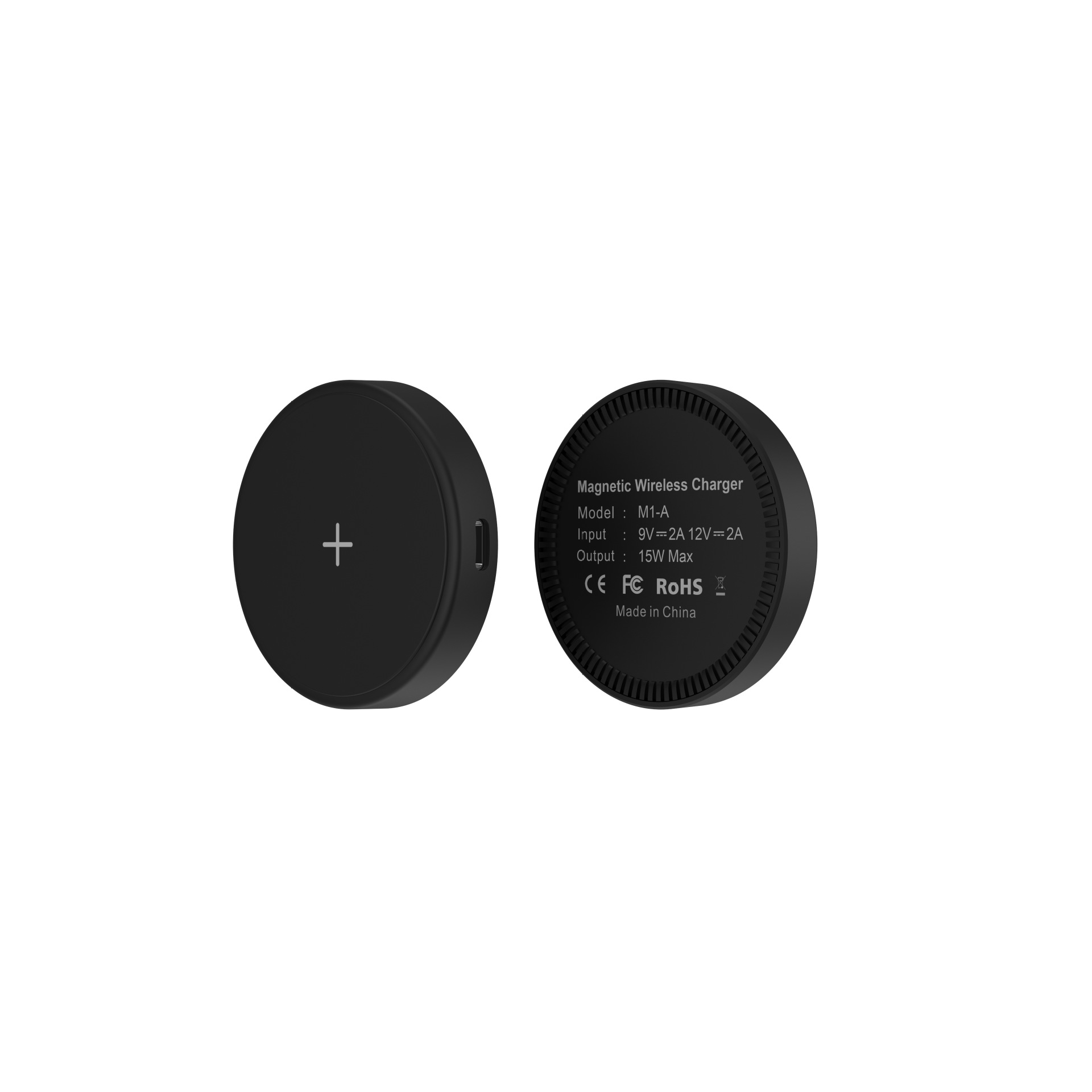 Qi2 certified wireless charger magnetic single stand aluminum alloy high quality liquid silicone 15W magnetic wireless charger