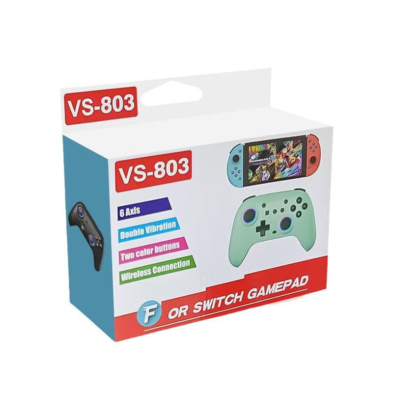 Switch controller wireless Bluetooth game compatible computer steam six-axis dual vibration C interface pc shiny game console