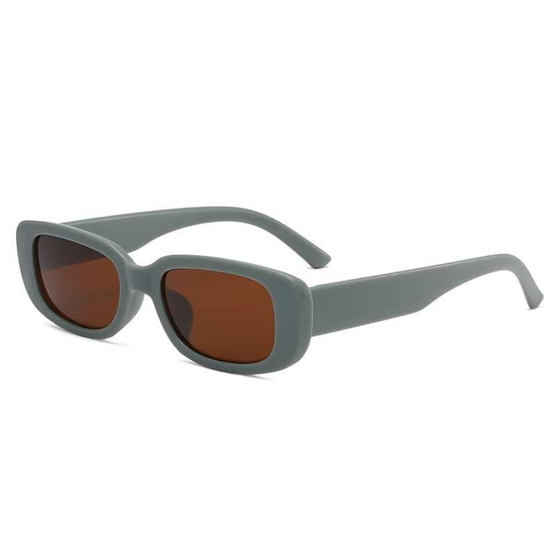Children's oval square frame sunglasses, cool street snap男女 baby posing sunshade sunglasses