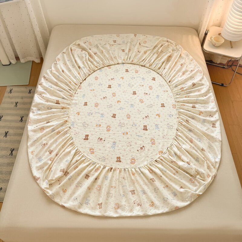 Summer a class double-layer gauze bed skirt single piece 2026 new non-cotton pure cotton dormitory bed single mattress protective cover