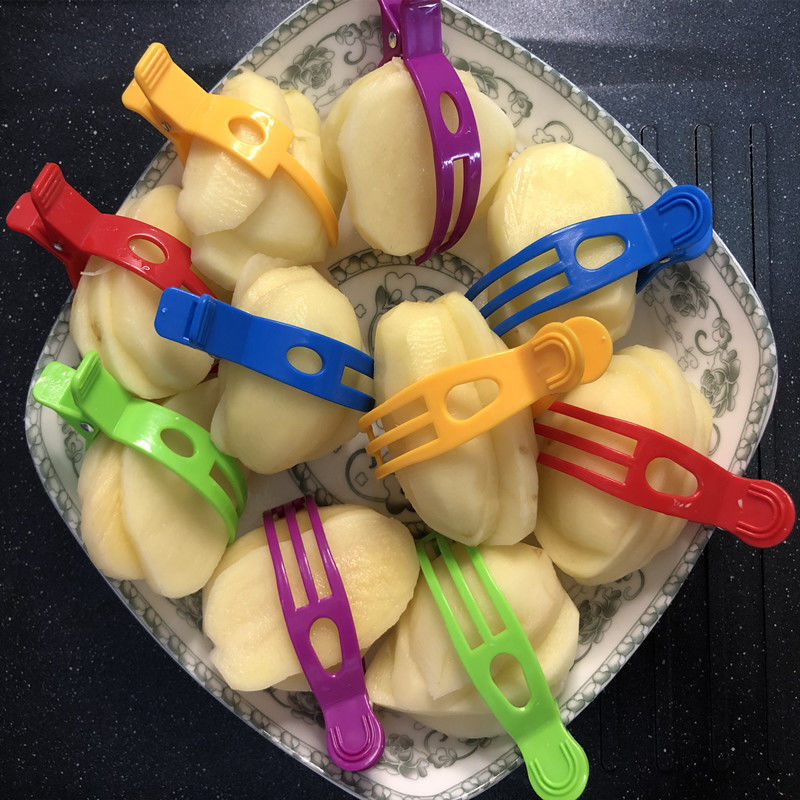 Malatang clip vegetable clip plastic clip anti-scalding hot pot clip skewer rotating small hot pot vegetable selection clip