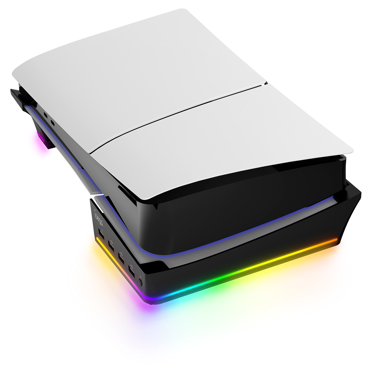 PS5 Pro/PS5 Slim horizontal stand optical drive version digital version with light RGB USB expansion PG-P5S021
