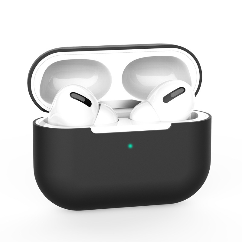 Suitable for Apple Headphone Protective Case AirPods Pro Silicone Headphone Case Wireless Bluetooth Headphone Protective Cover