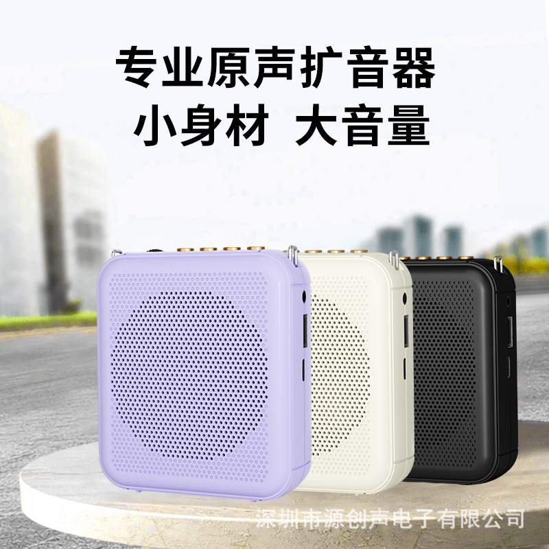 New Portable Bee Amplifier Bluetooth U Disk Teacher Shopping Mall Tour Guide Loudspeaker Loud Player