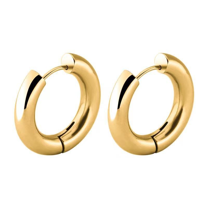 5.0*12MM金色耳扣