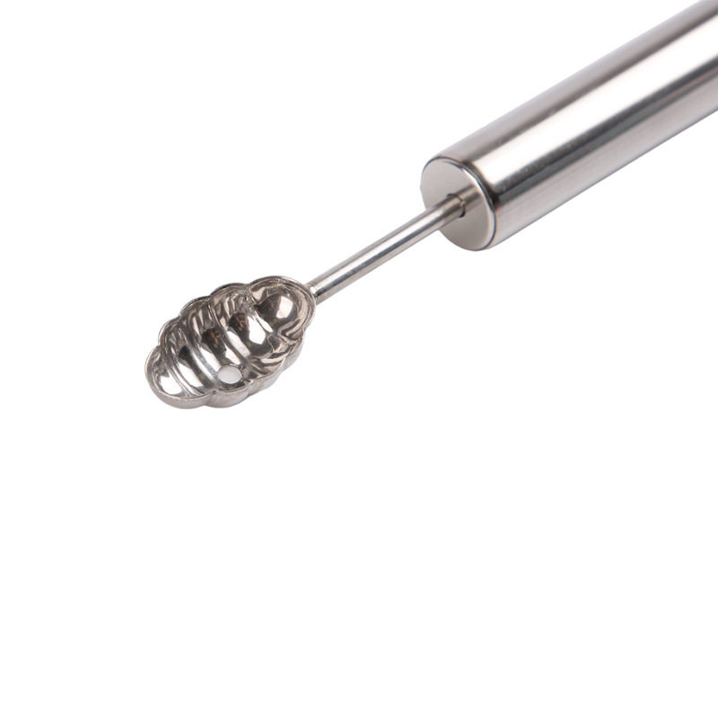 Double Head Fruit Spoon Melon Baller 304 Stainless Steel Caterpillar Set Multifunctional Shape Fruit Ball Scoop