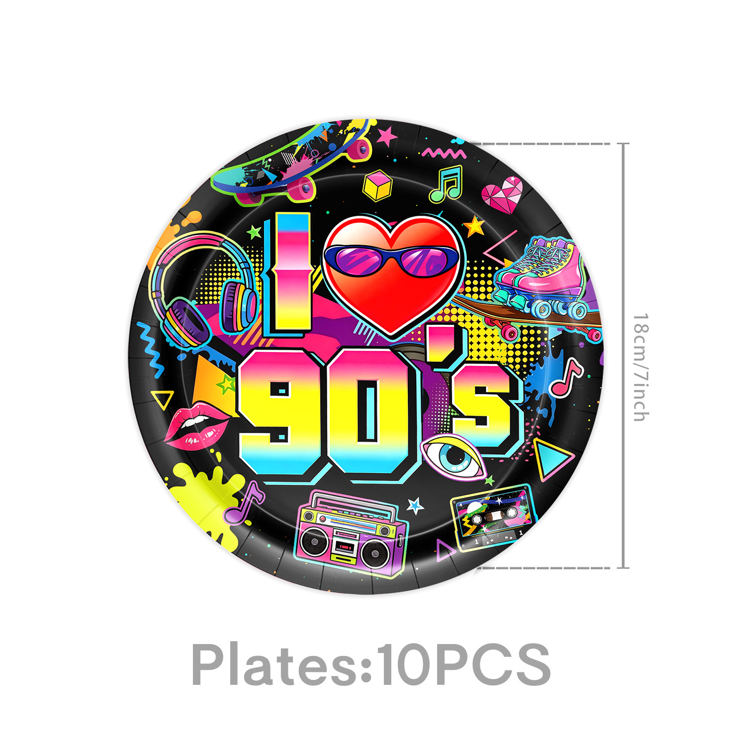 7寸10PCS