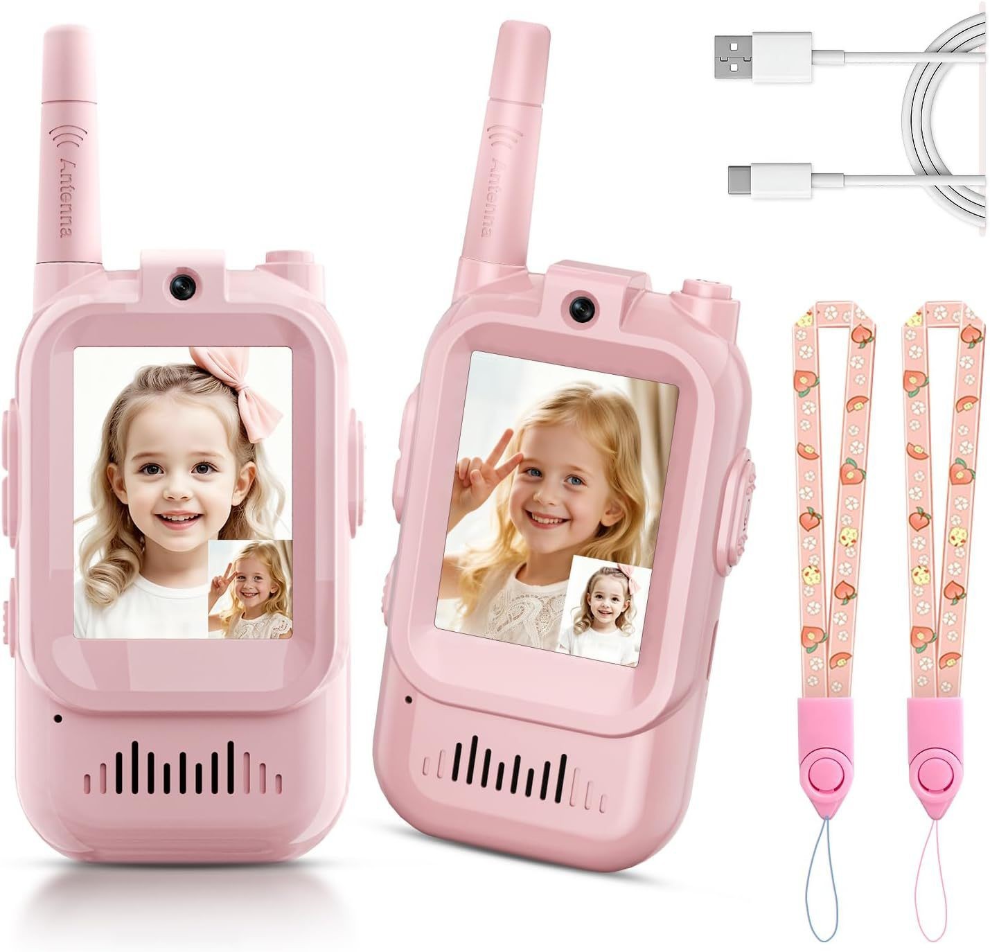 Children's video walkie-talkie face-to-face communication without SIM card, HD call, birthday gift, fun parent-child toy