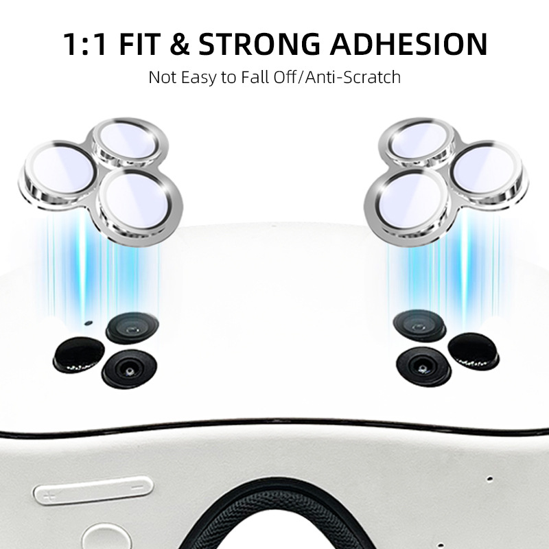 Suitable for meta quest3S Alloy Lens Film Explosion-proof Protective Film quest3s Tempered Glass Film VR Glasses Accessories