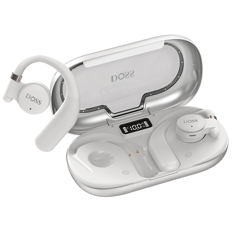 DOSS True Wireless Bluetooth Earbuds OWS Open-Ear Noise Reduction Outdoor Cycling Sports Waterproof Game