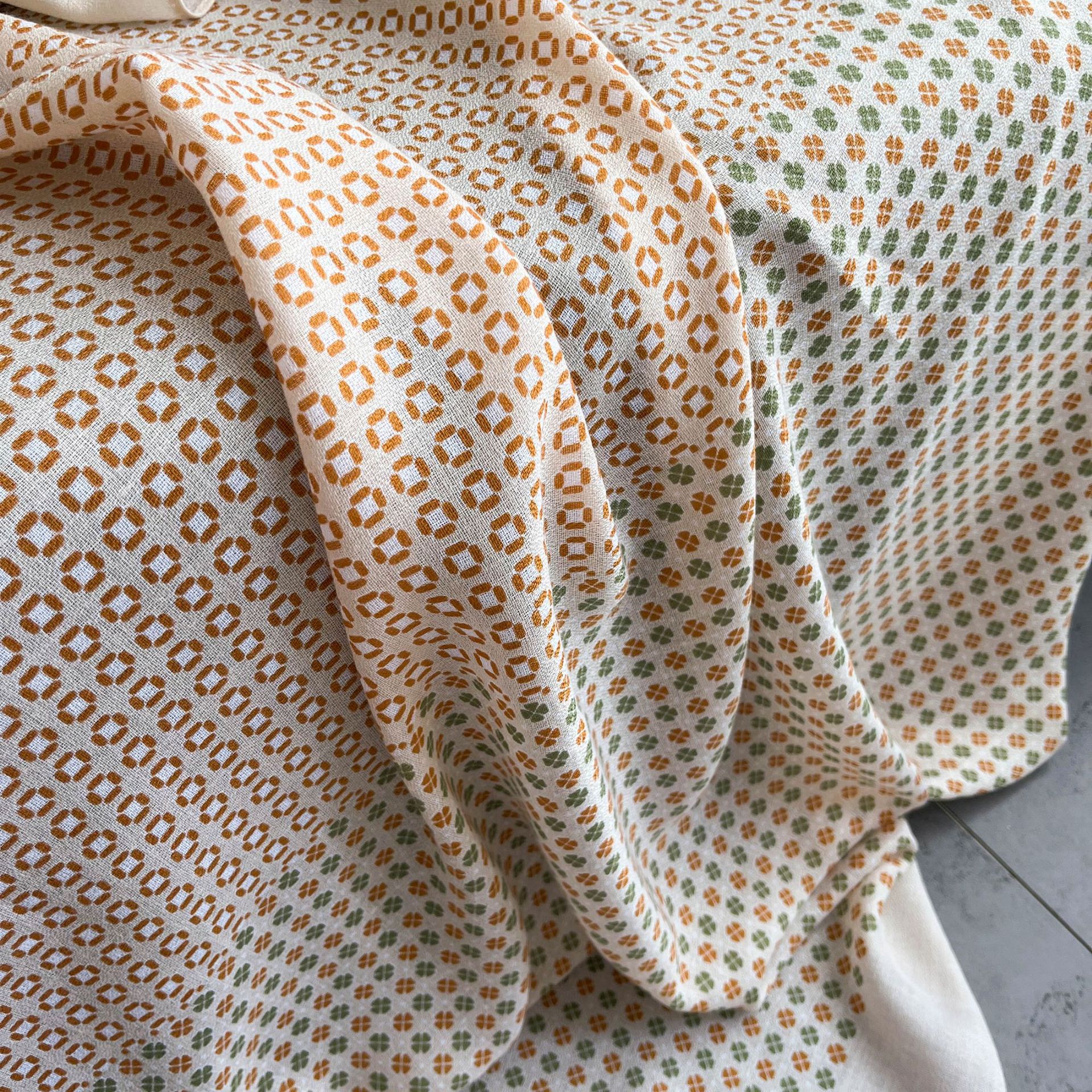 Scarf, thin gauze scarf, cotton-linen scarf for women, autumn and winter long gauze scarf, summer sunscreen shawl dual-use