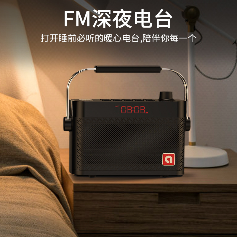 Private Mold WIFI Network Radio for Elderly Semiconductor Full Band Smart Loud Volume Broadcast Opera Portable