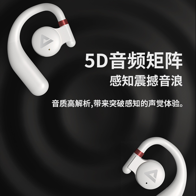 DOSS True Wireless Bluetooth Earbuds OWS Open-Ear Noise Reduction Outdoor Cycling Sports Waterproof Game