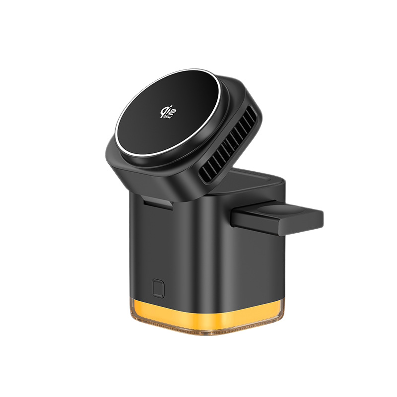 Qi2.2 Semiconductor Cooling Charging 25W Magnetic Wireless Charger 5-in-1 Apple Watch Earphone Stand