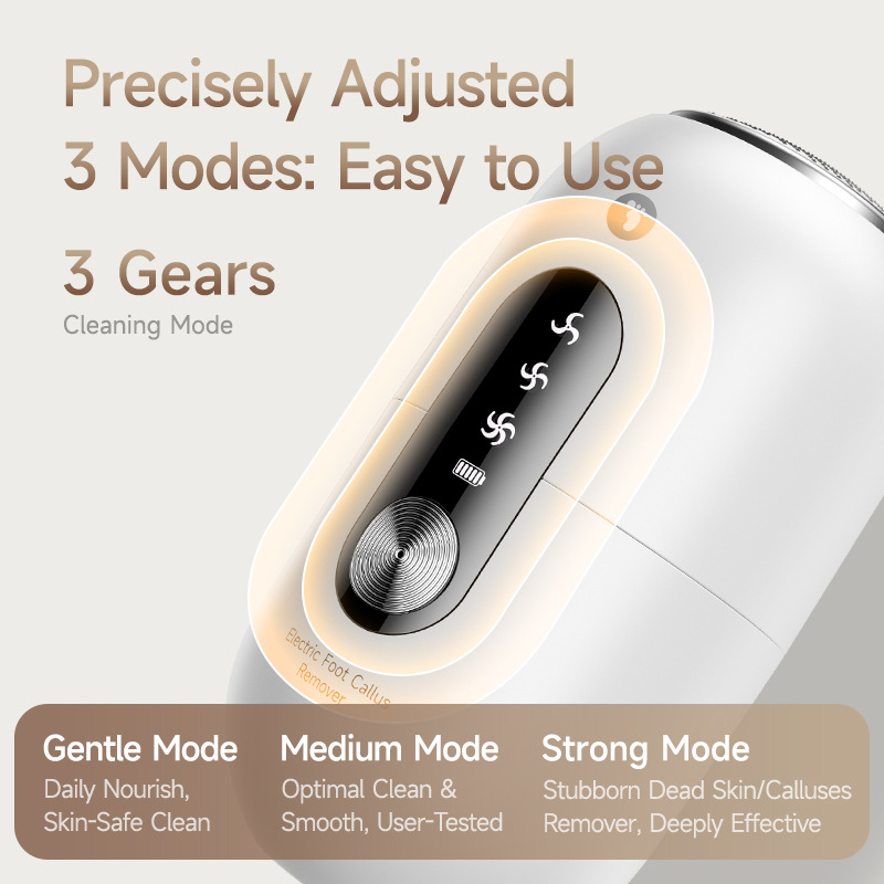 Electric callus remover, automatic dead skin remover, foot file, heel grinder