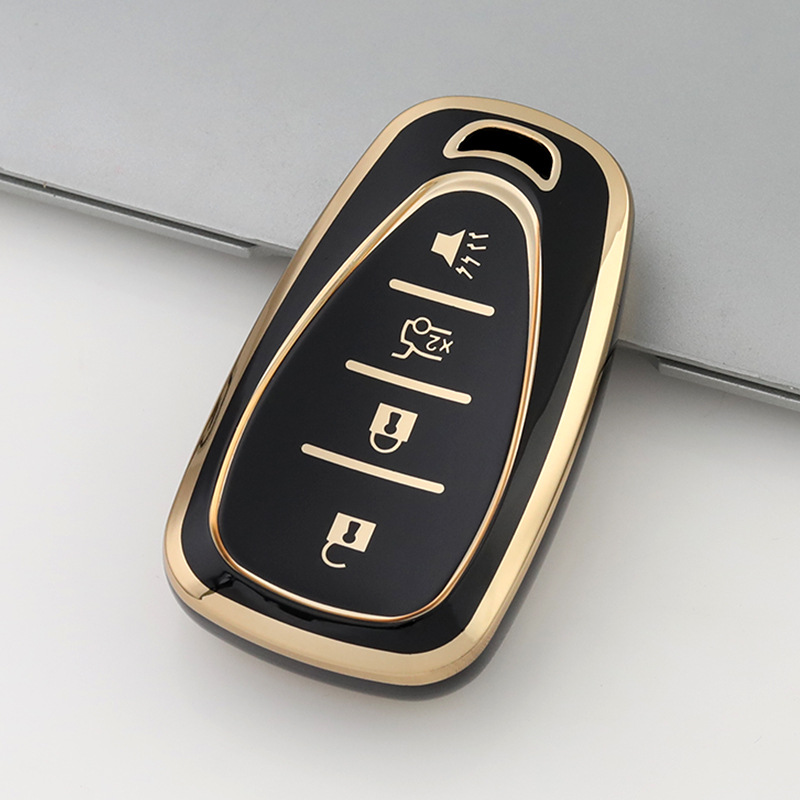 For Chevrolet Explorer Malibu XL Car Key Bag New Cruze Protective Shell Bag Buckle Male Female