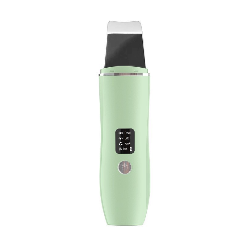 Home Ultrasonic Skin Scraper Beauty Device Facial Exfoliating Blackhead Device EMS Roller Microcurrent Massage Device