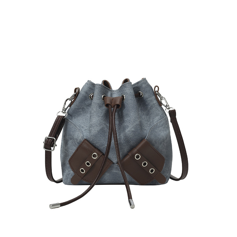 2026 Bucket Bag Women New Single Shoulder Bag Niche Commuter Crossbody Bag