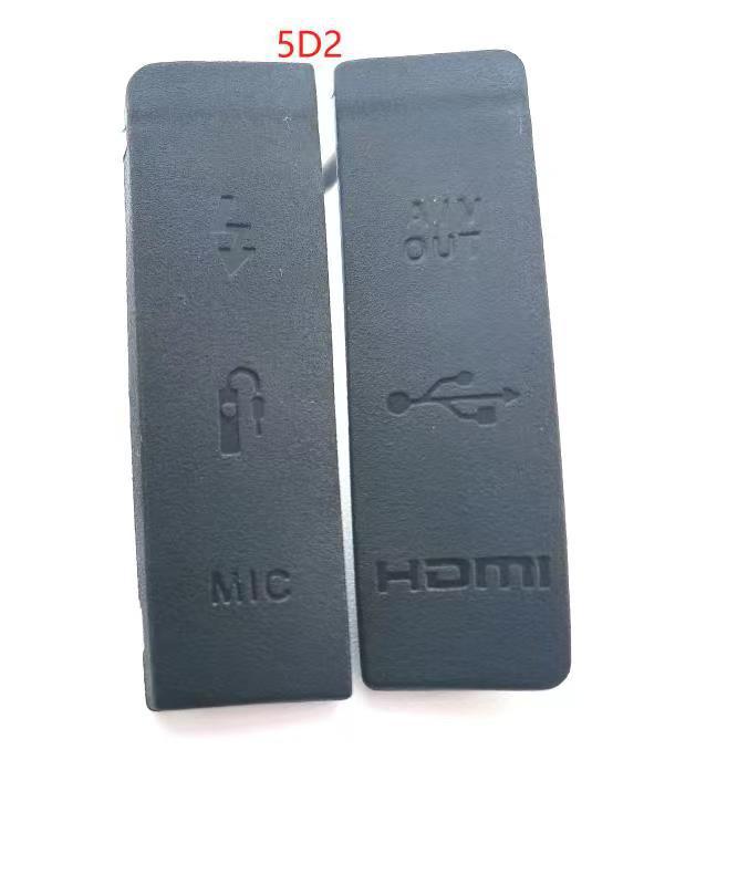 For Canon 5D2 5D3 50D 500D 550D 60D 650D 700D USB port cover rubber