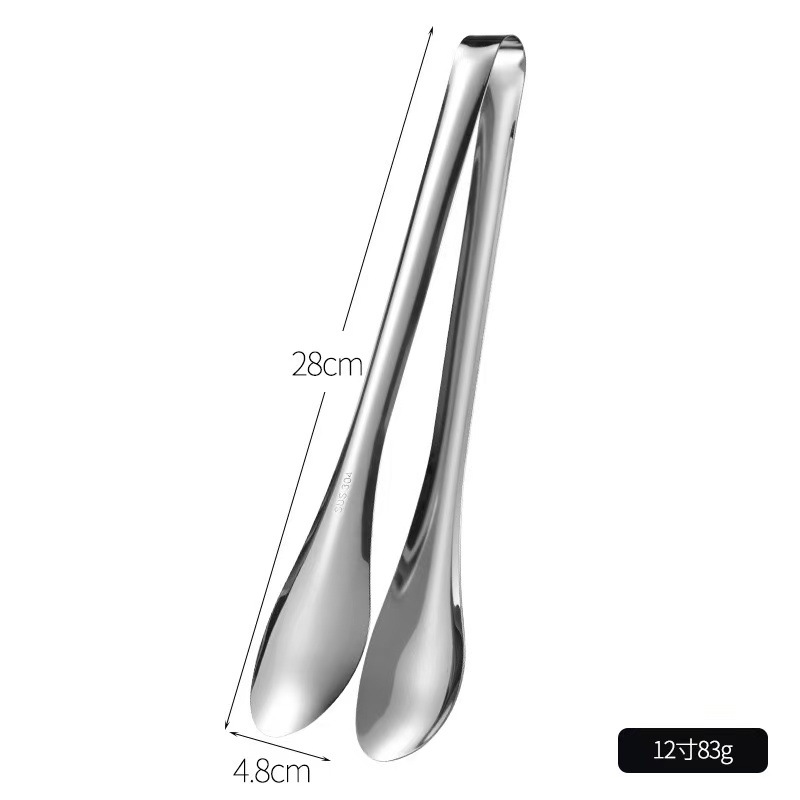 304 stainless steel no-hole delicate clip, buffet clip, barbecue clip, steak clip, food bread clip, multifunctional food clip