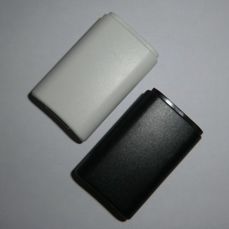XBX360 battery cover XBX360 wireless controller battery cover black white with sticker