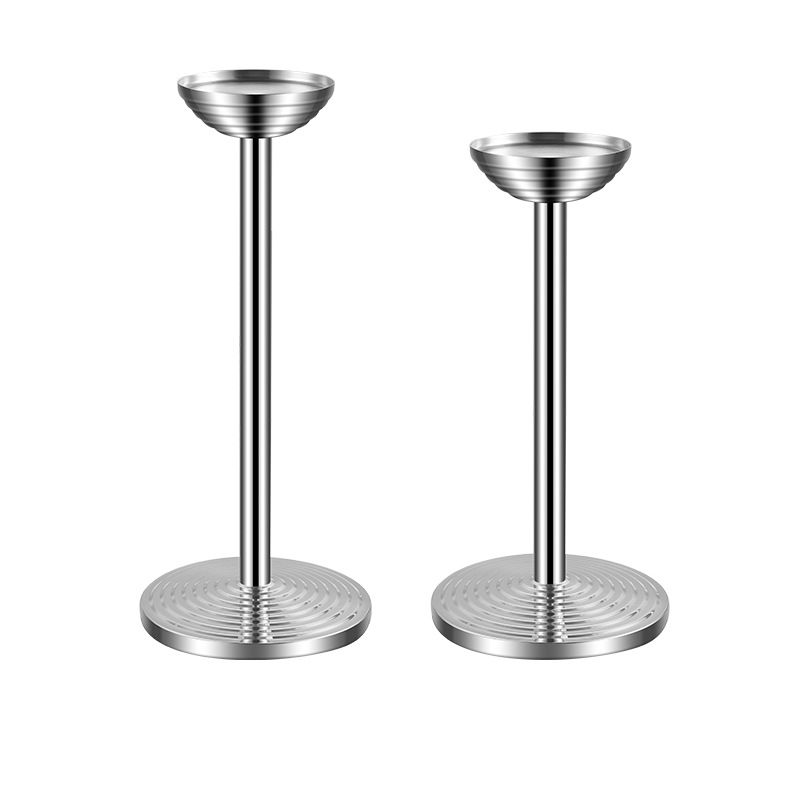 Stainless steel ice bucket double-layer thickened with handle hotel champagne bucket KTV bar ice bucket red wine bucket ice bucket stand