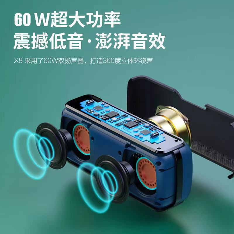 xdobo X8 Home Outdoor High-Power Bluetooth Speaker Computer Bass Subwoofer