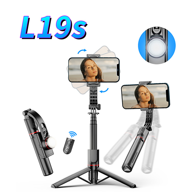 Q18 Phone Gimbal Stabilizer 3-Axis Selfie Stick Anti-Shake Desktop Tripod Lazy Live Streaming Phone Holder Tabletop