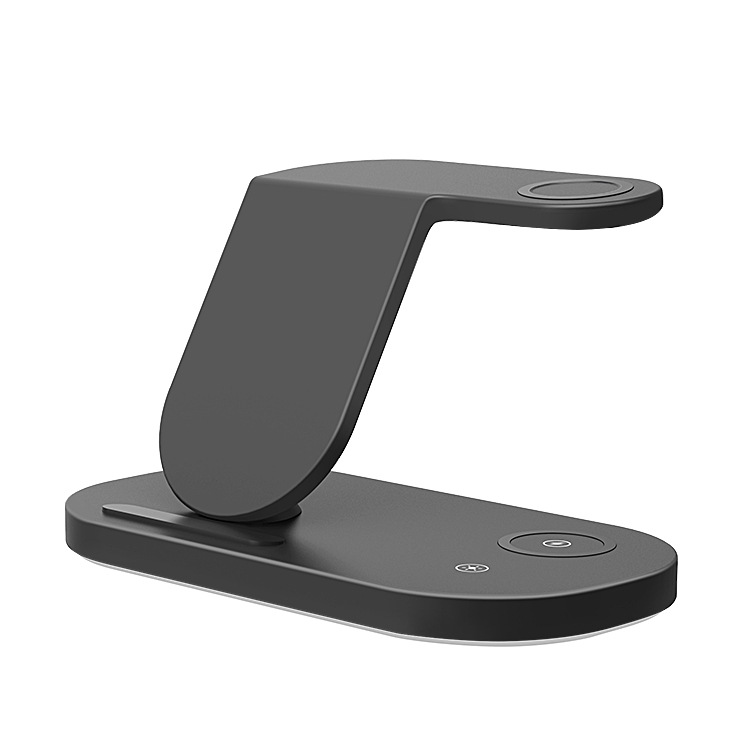 Phone stand three-in-one wireless charger 15W multi-function desktop for Samsung watches wireless charger