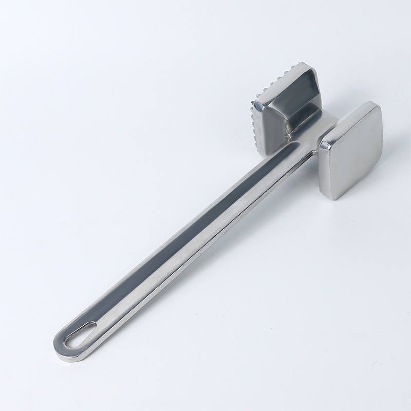 Kitchen Tool Double-sided Meat Tenderizer Hammer Aluminum Meat Mallet Steak Tenderizer