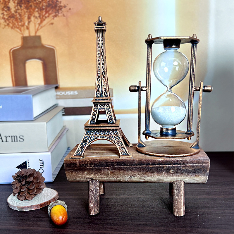 I0332 Student Gift Ferris Wheel Hourglass Sand Timer Ornament Home Decoration Ornament Craft