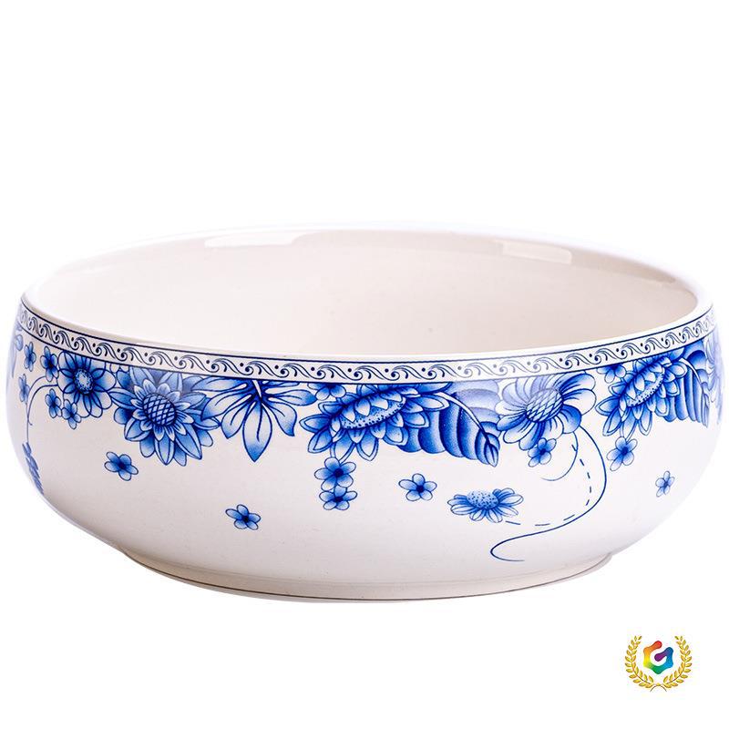Large tea wash basin, extra large brush washer, water basin, tea bowl, ceramic Kung Fu tea set accessories, tea ceremony accessories, home tea tray