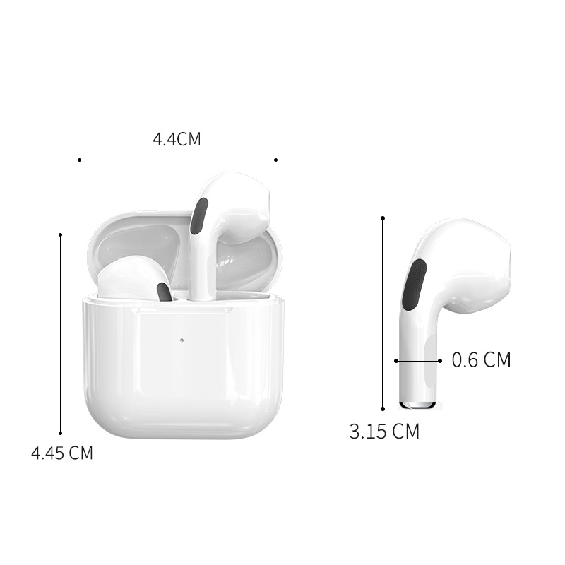 2025 new Huqiangbei 4th generation pro4 wireless Bluetooth earphones high quality AI for Apple Android