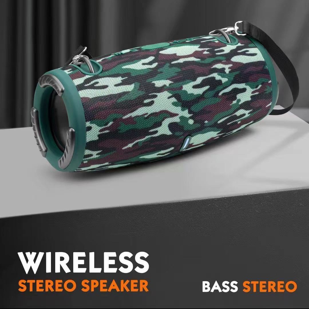 Mini-XTREME3 Small War Drum Bluetooth Speaker Outdoor Portable Wireless Card Slot Subwoofer