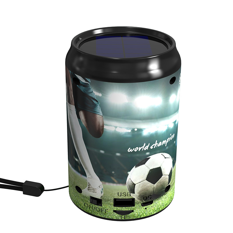DV-16 Bluetooth Small Speaker Portable Bluetooth Speaker Can Solar Mini Audio