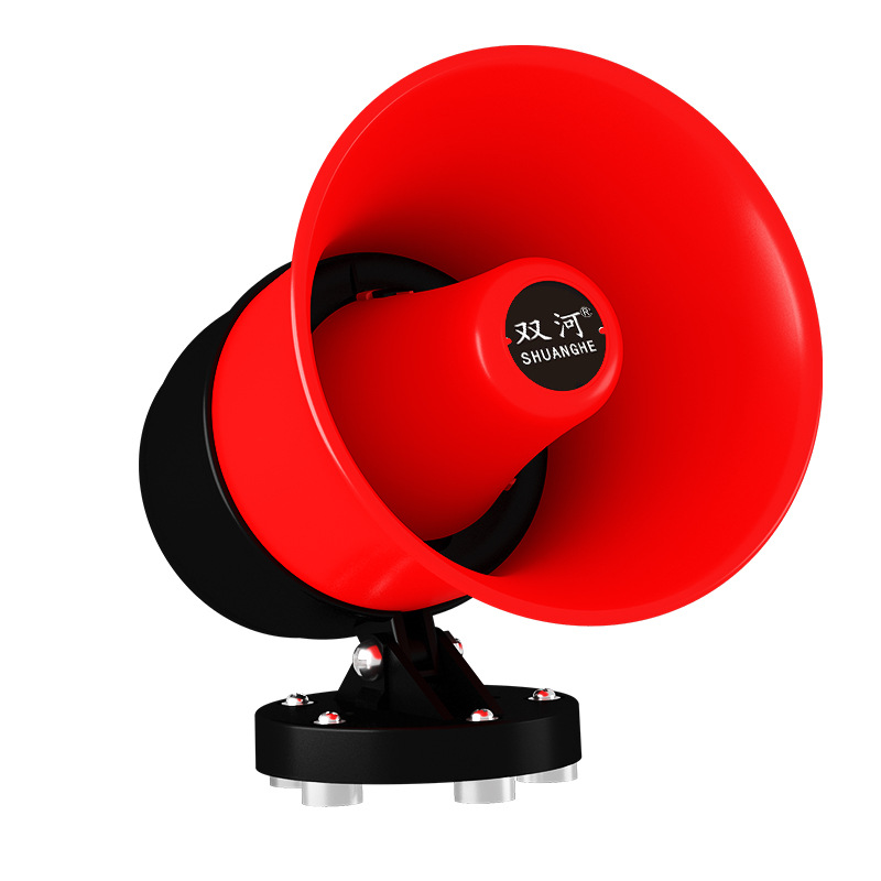 12V vehicle-mounted amplifier car recording high-power megaphone for promotion vehicle stall horn sales machine