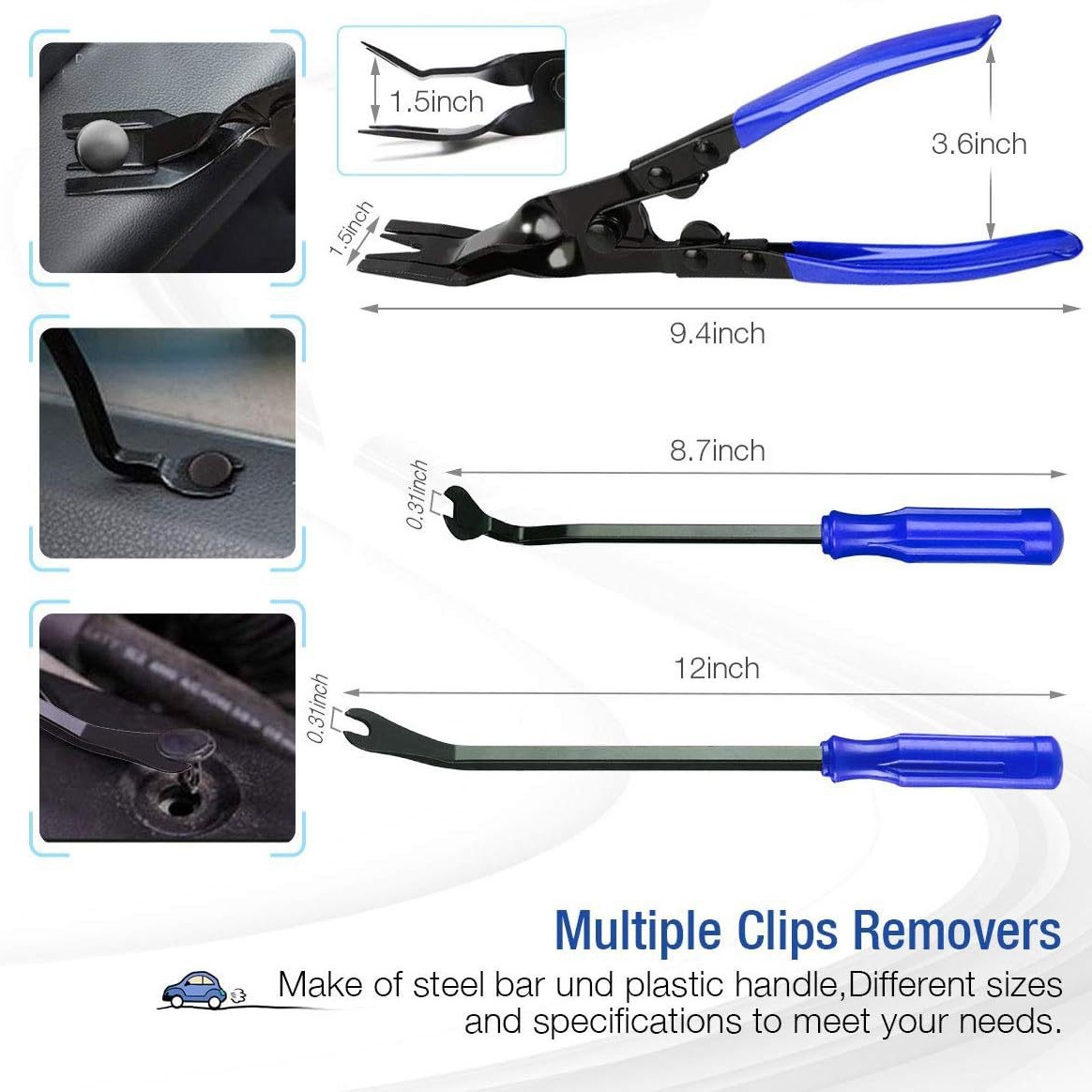 Car Audio Interior Modification Disassembly Tool Combination Set 5/19/40/330-Piece