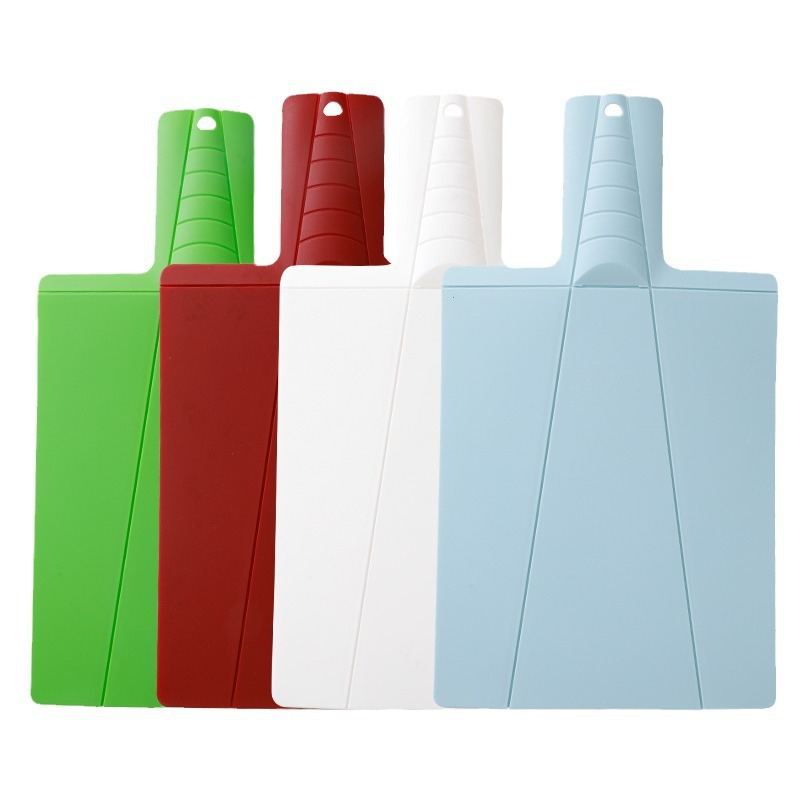 Foldable Plastic Cutting Board for Home Use PP Salad Chopping Board Easy to Clean Kitchen Board
