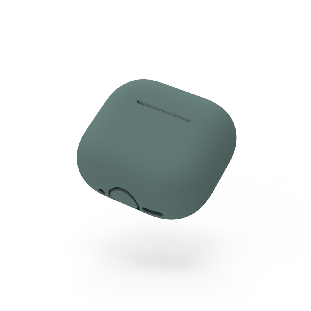 Suitable for Apple Headphone Protective Case AirPods 4 Protective Case AirPods Wireless Bluetooth Headphone Silicone Soft Case