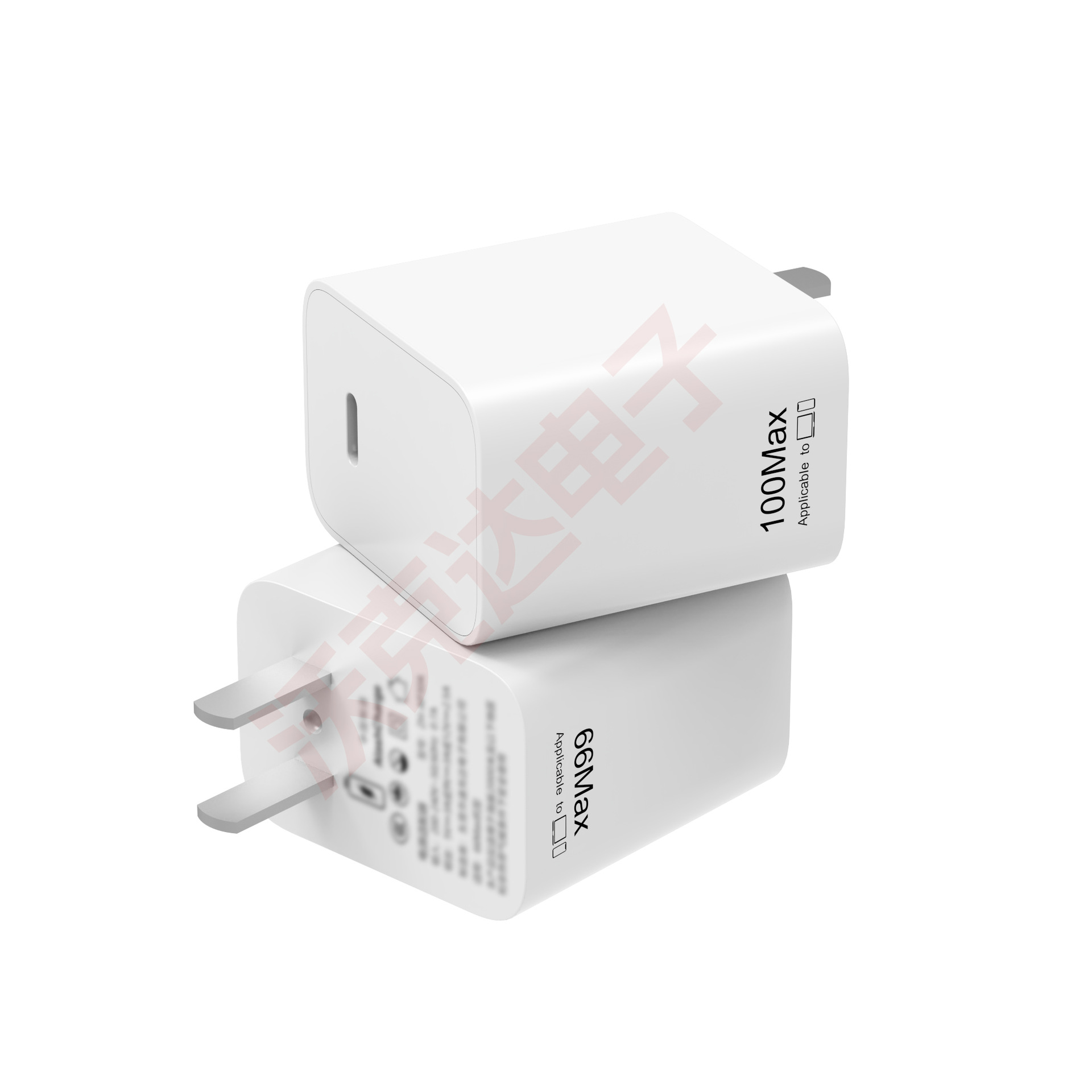 Applicable to Huawei charger small rock sugar charging head 66 100 fast charge max w Honor new type-C port