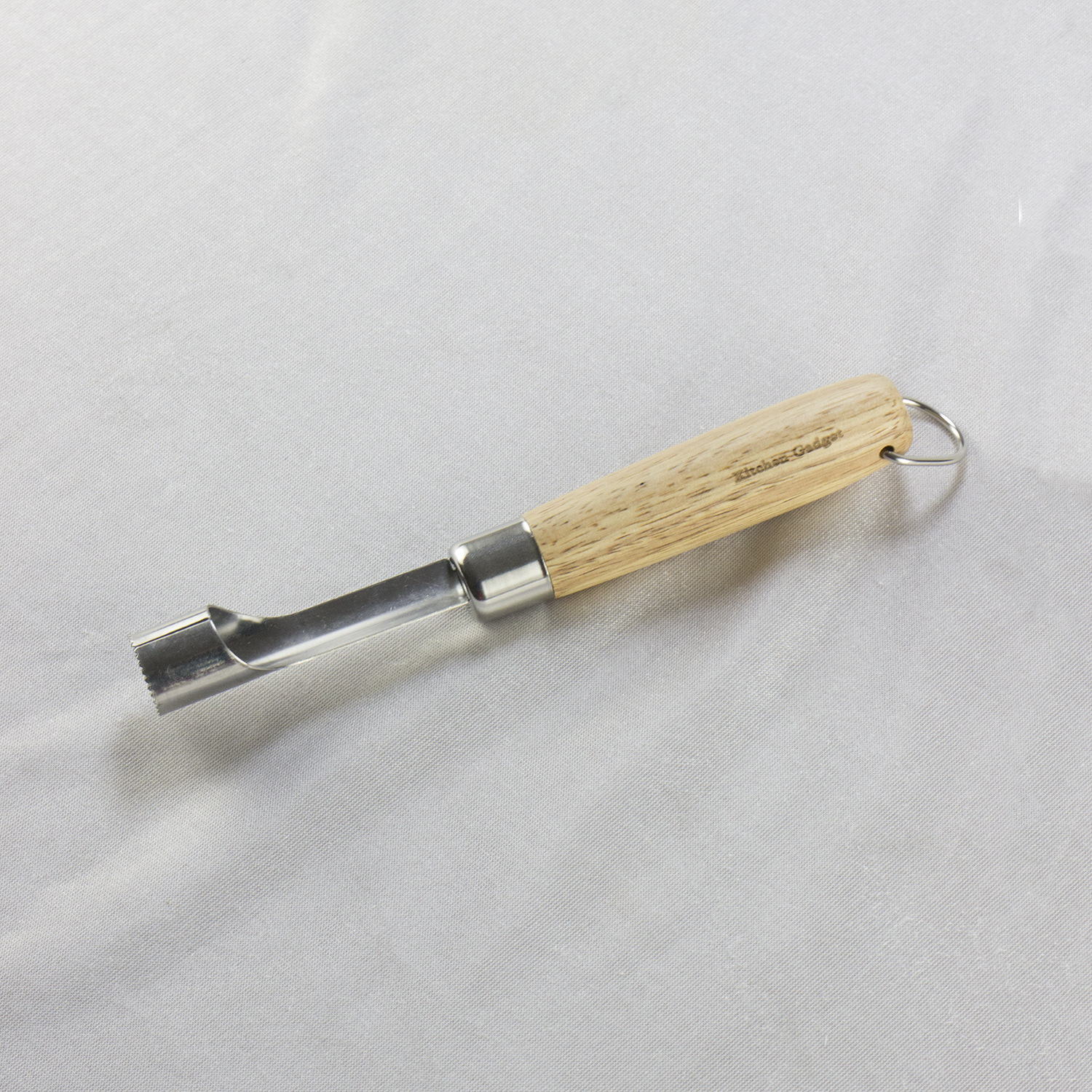 430 stainless steel Y-type straight peeler household kitchen solid wood handle fish scale scraper fruit corer baller