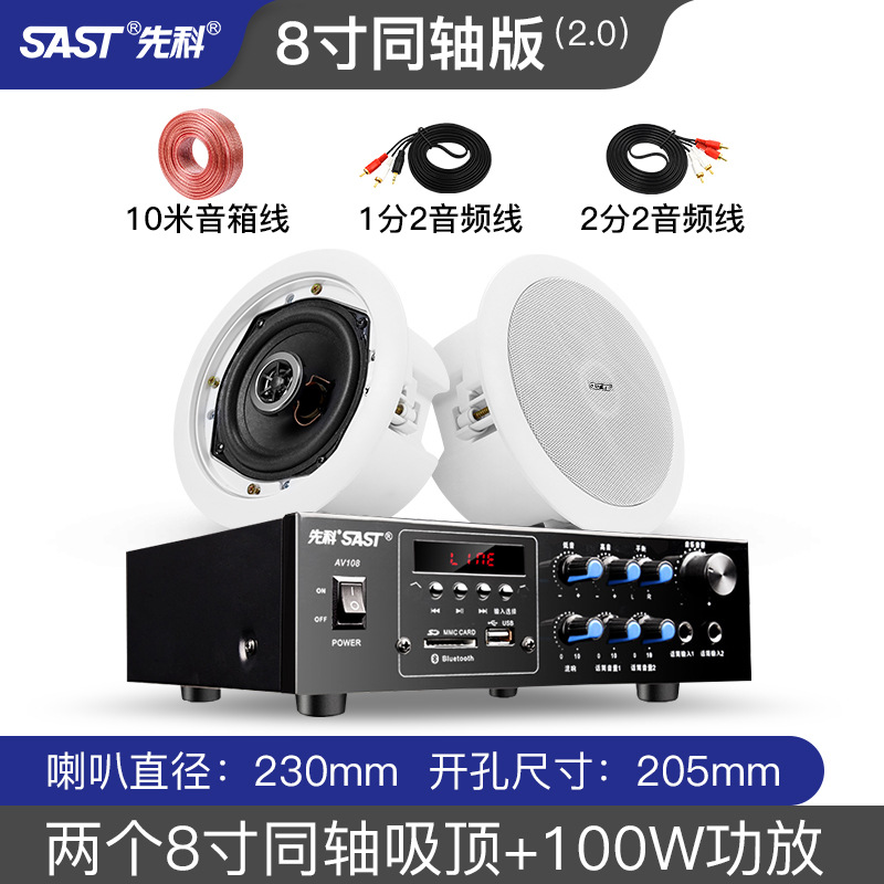 2.0（8寸同轴吸顶套装）
