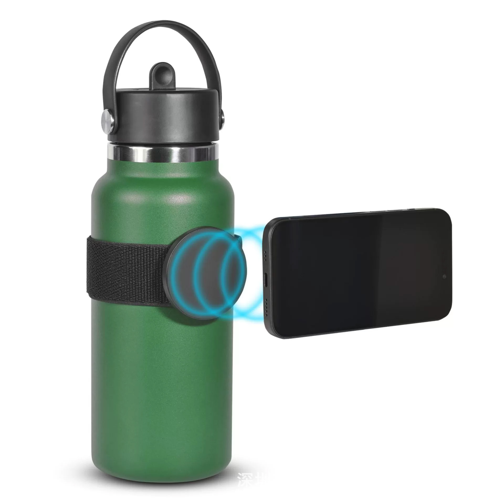 New Universal for Apple Android Phone Outdoor Portable Magsafe Zip Tie Magnetic Water Cup Holder