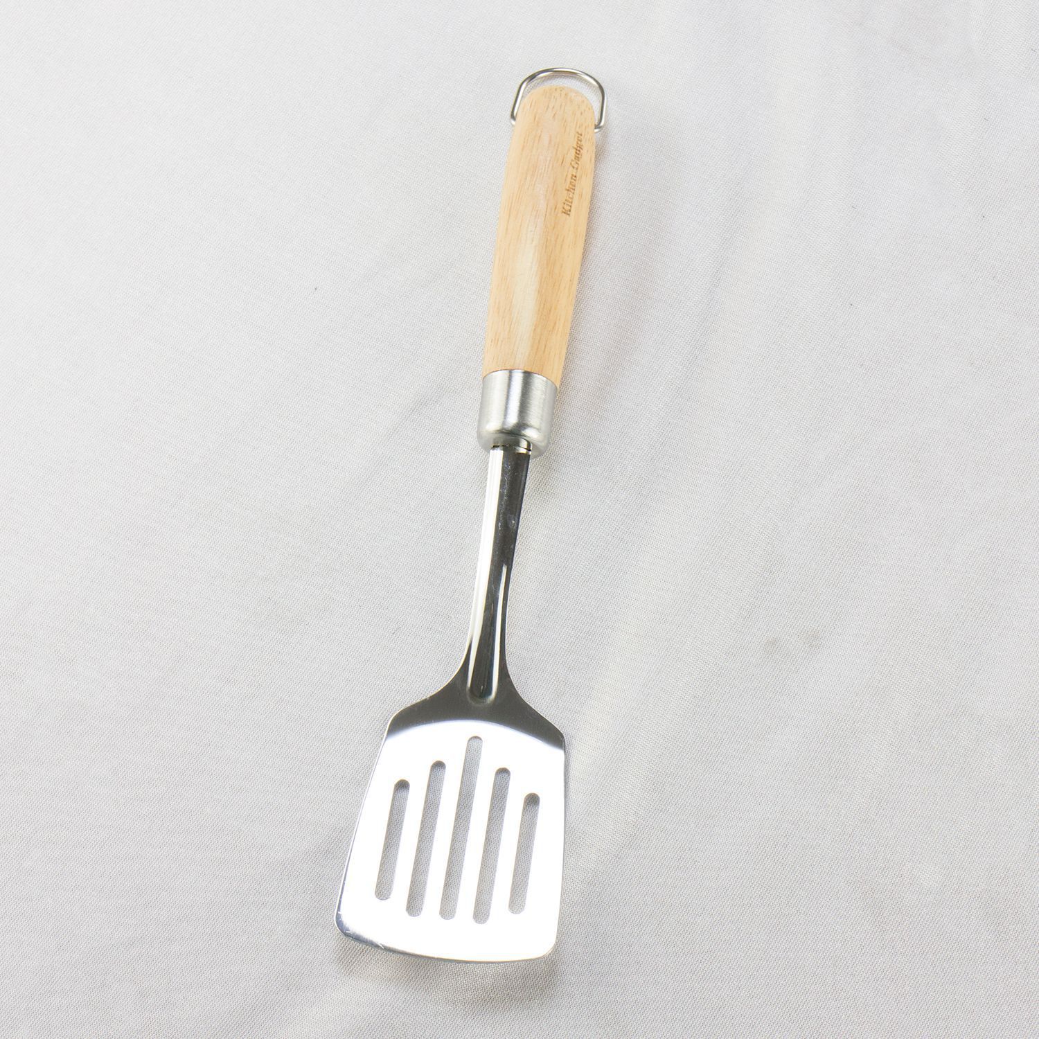201 stainless steel wooden handle spatula soup spoon kitchen supplies cooking slotted spatula spoon stainless steel kitchenware serving spoon set