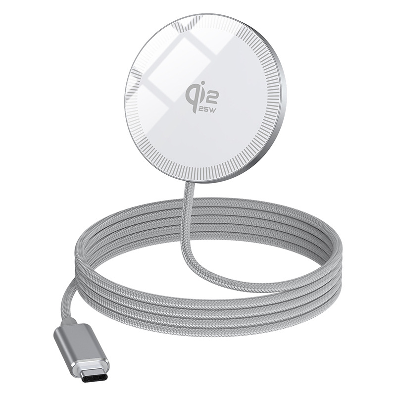 New QI2 magnetic wireless charger wireless charger wireless charging fast charging compatible with Apple iPhone wireless charger