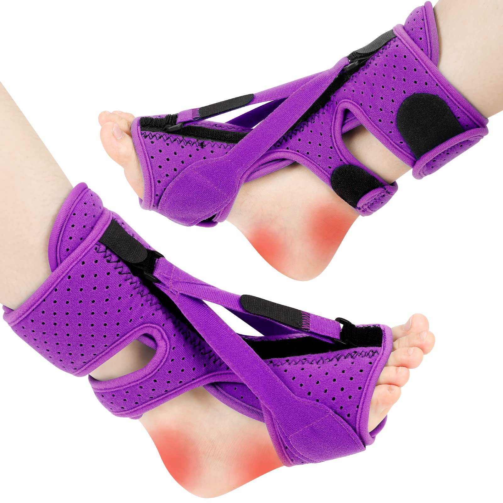 Foot Drop Orthosis Plantar Splint Rehabilitation Supplies Recovery Fixation Foot Support Set Ankle Brace