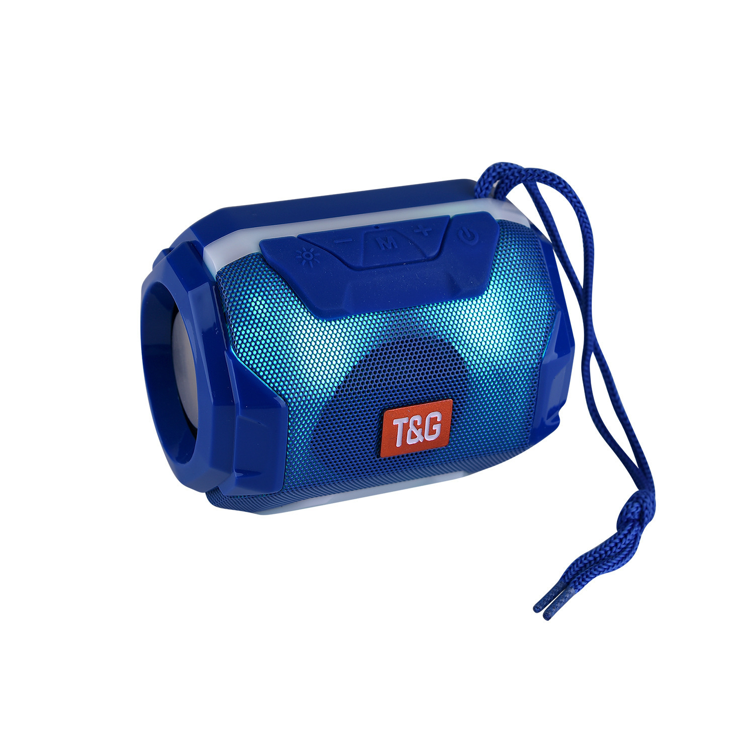 TG162 Bluetooth Speaker LED Colorful Light Subwoofer Portable Mobile Phone Computer Card Car Small Speaker